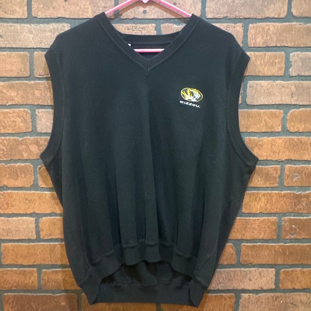 Missouri Tigers Cutter & Buck Sweater Vest Mens Large 90s College Football 00s